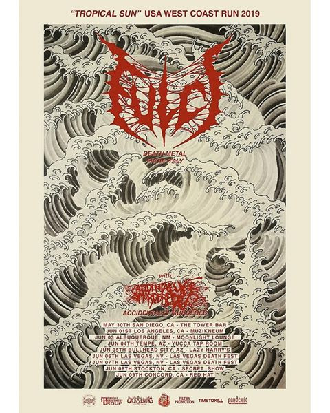 Fulci, Zombie, Death Metal, New Album, Tropical Sun, News Rockers And Other Animals, Rock News, Rock Magazine, Rock Webzine, rock news, sleaze rock, glam rock, hair metal, heavy metal