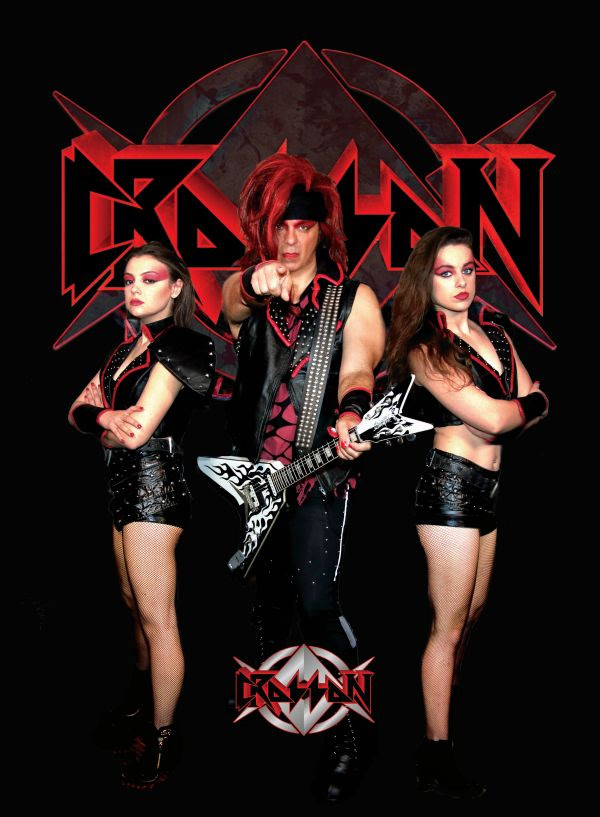 Theatrical Rock Warriors CROSSON come crashing into the stratosphere with their new album ‘Rock ‘N Roll Love Affair’