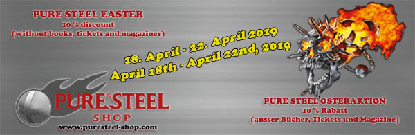 Pure Steel, Shop, Easter Sale, records, Rockers And Other Animals, Rock News, Rock Magazine, Rock Webzine, rock news, sleaze rock, glam rock, hair metal