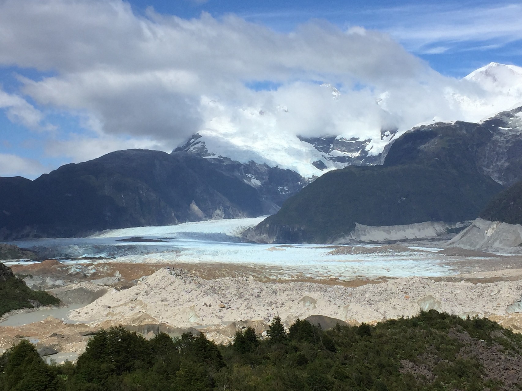 Der Gletscher Exploradores