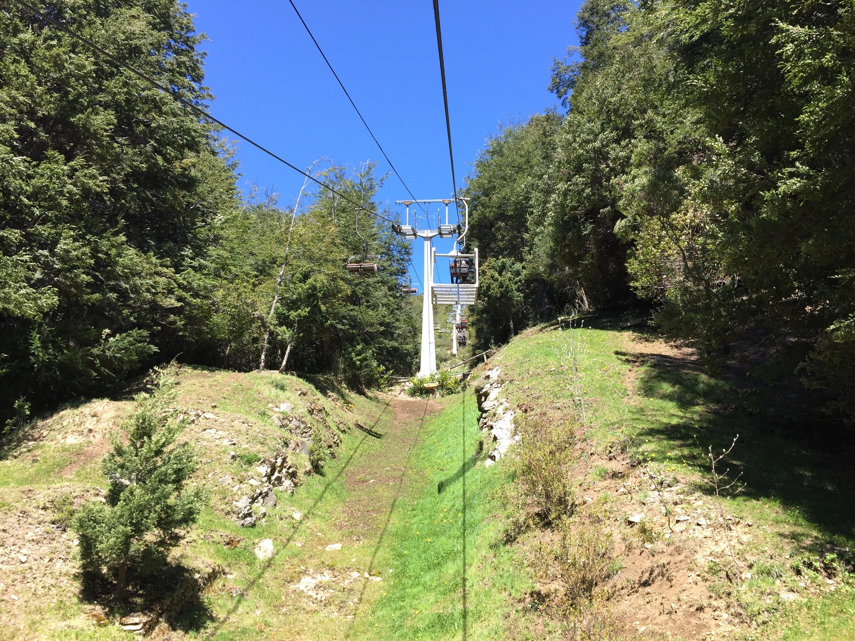 Sesselbahn in Bariloche....