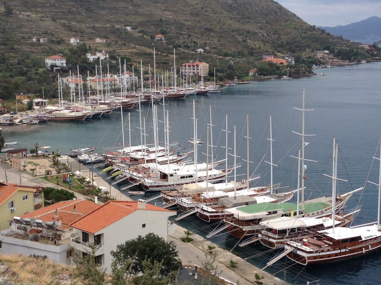 Häfen auf der Halbinsel Datca mit den tollen Segelbooten