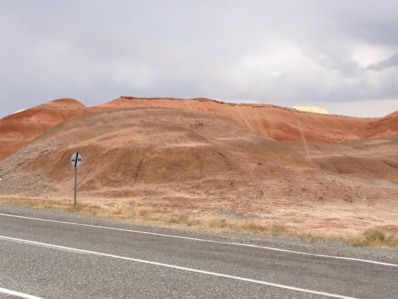 Mondlandschaft bei der Grenze zu Iran