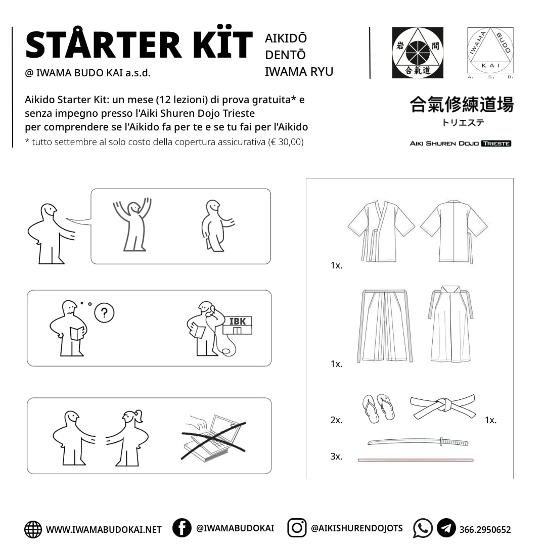 Aikido Starter Kit '24 - settembre di prova gratuita