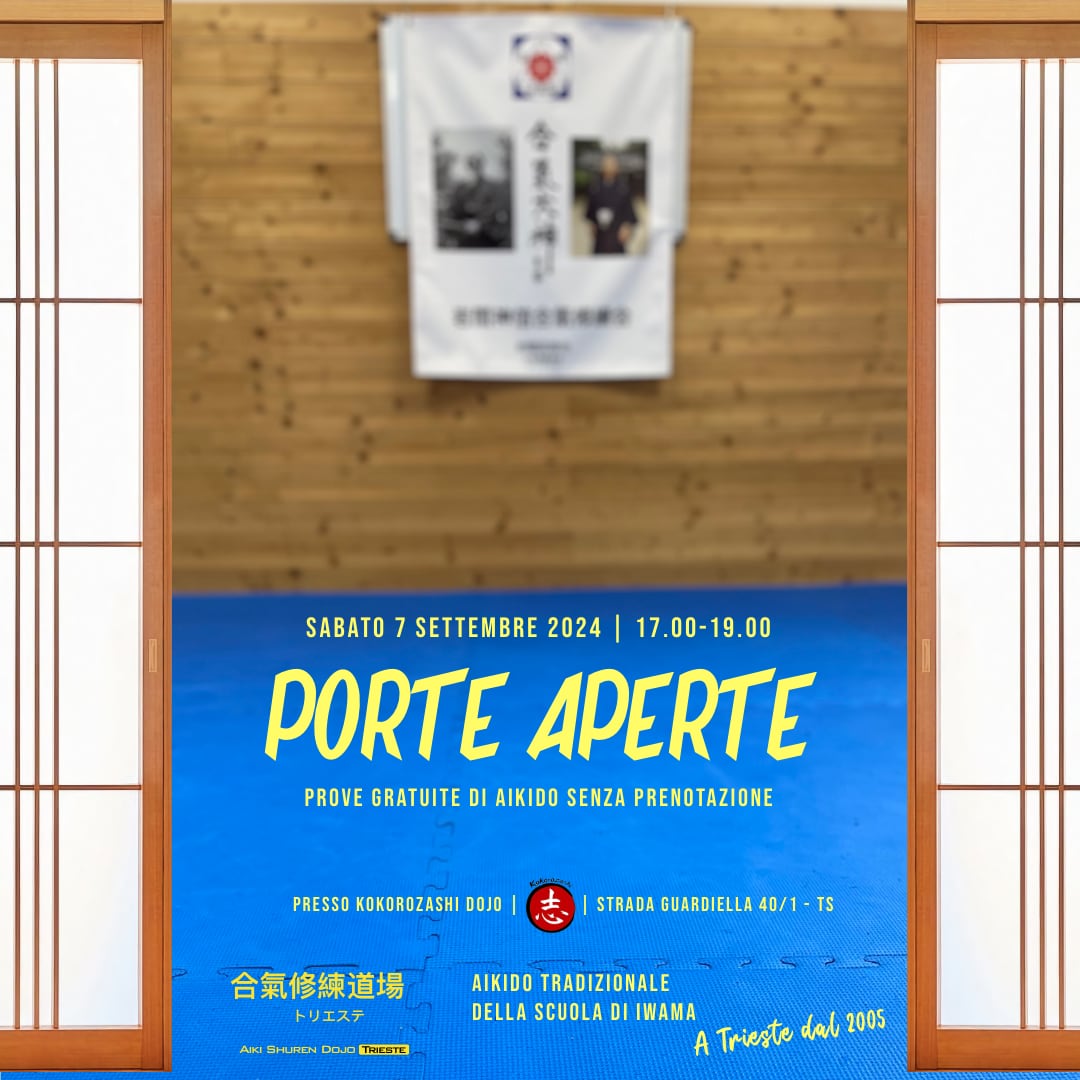 Aikido Porte Aperte - 7 settembre 2024