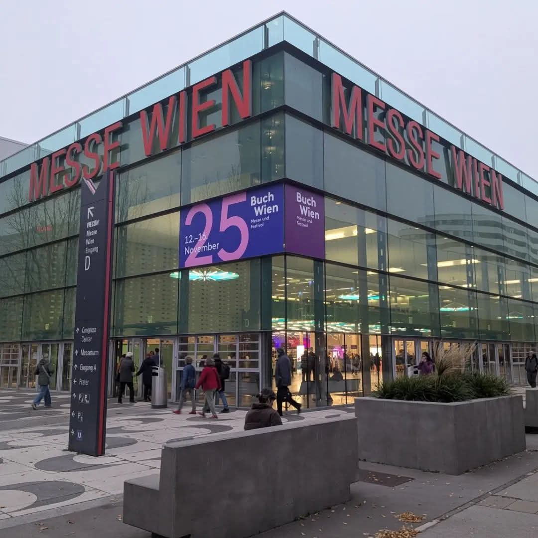 Die BuchWien fand vom 12. bis 16. November 2025 statt.