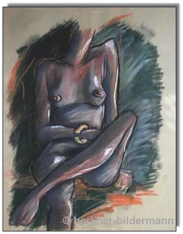 1989 / 49,5×63,0 cm / Pastellkreide auf Ingrespapier