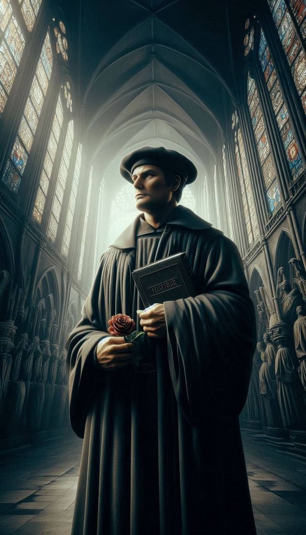 "Martin Luther" - AI Concept Art - 2025
