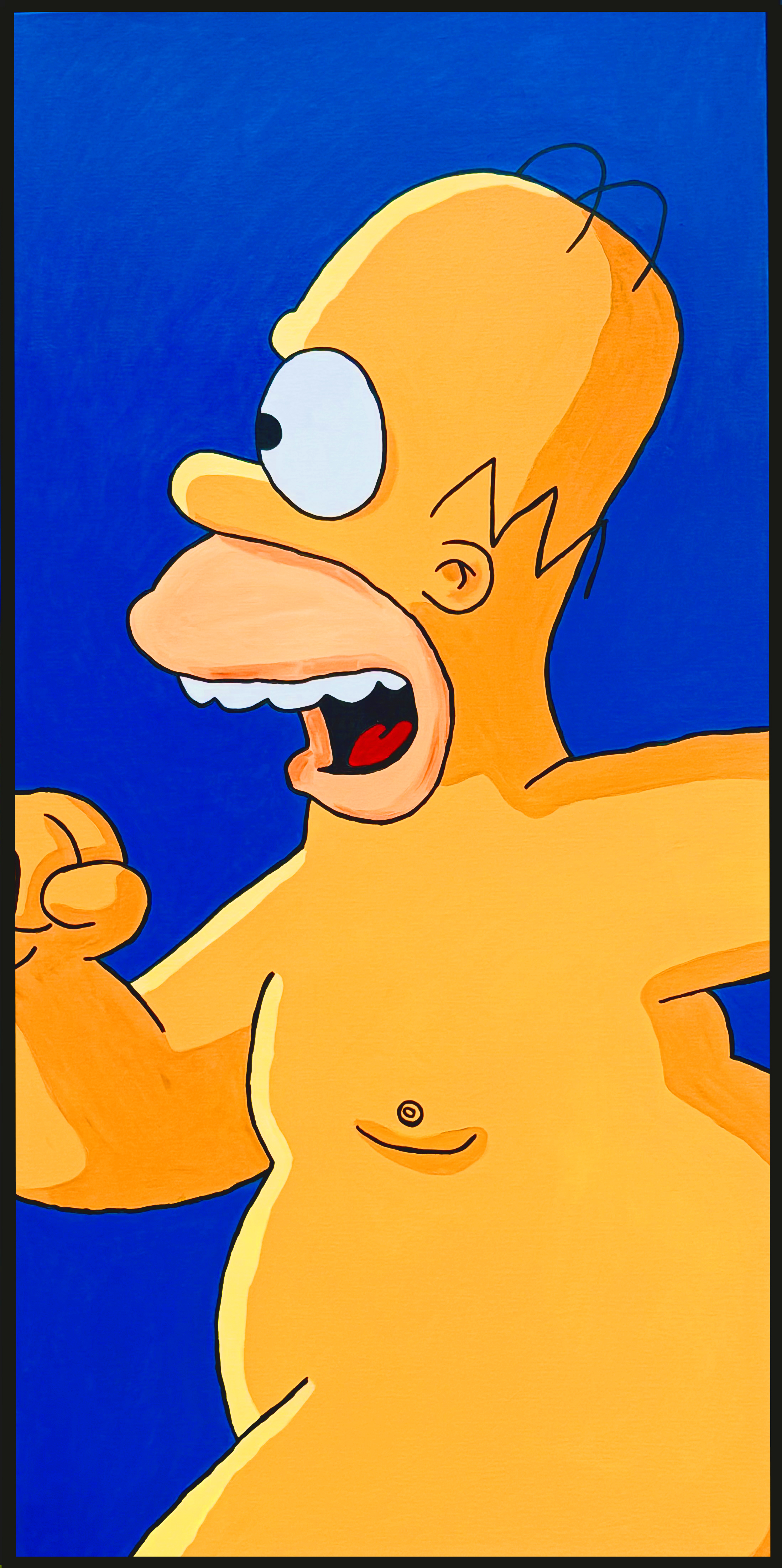 PDivo Santino Riesenformat SAUNABOY, 200x100 cm, moderne Pop-Art für Spa-Bereiche, Hotels und exklusive Wohnkonzepte.