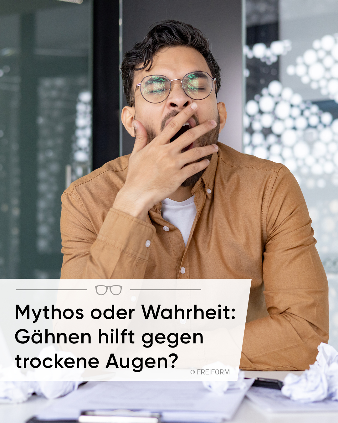 Trockene Augen