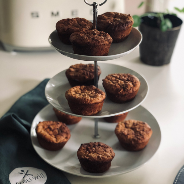 Apfel-Hafer-Muffins