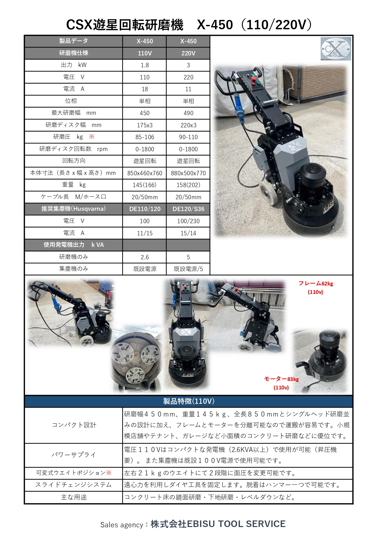 重研削床面研磨機(DHG) - 床面研磨機販売や研磨機レンタル 重研削床面研磨機(DHG) - 床面研磨機販売や研磨機レンタル