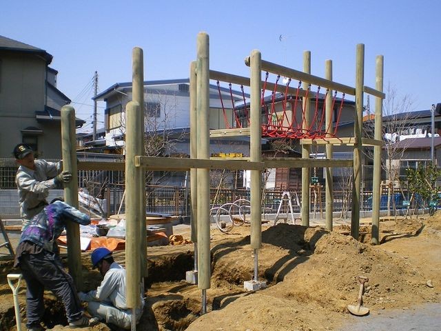 遊具新設(東京都稲城市)