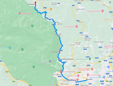 Moto itinerario - Parco regionale del Partenio