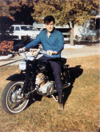 Elvis Presley's 1965 Honda Dream CA77