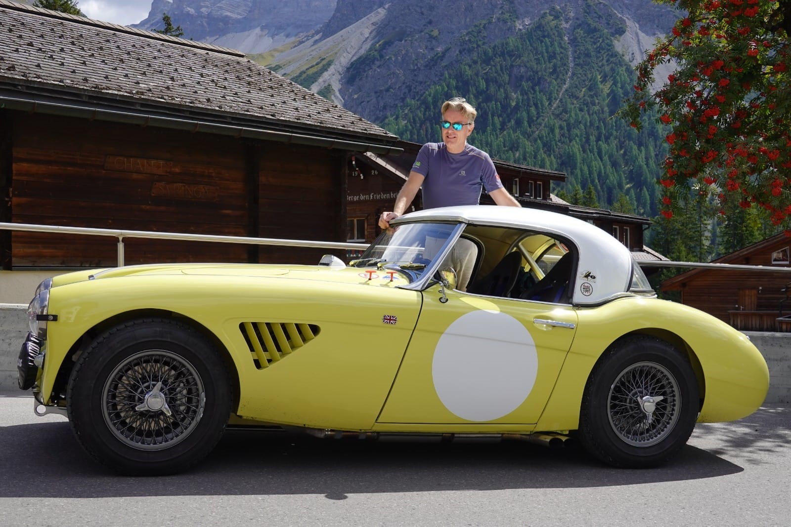 My favourite Healey colour? YELLOW