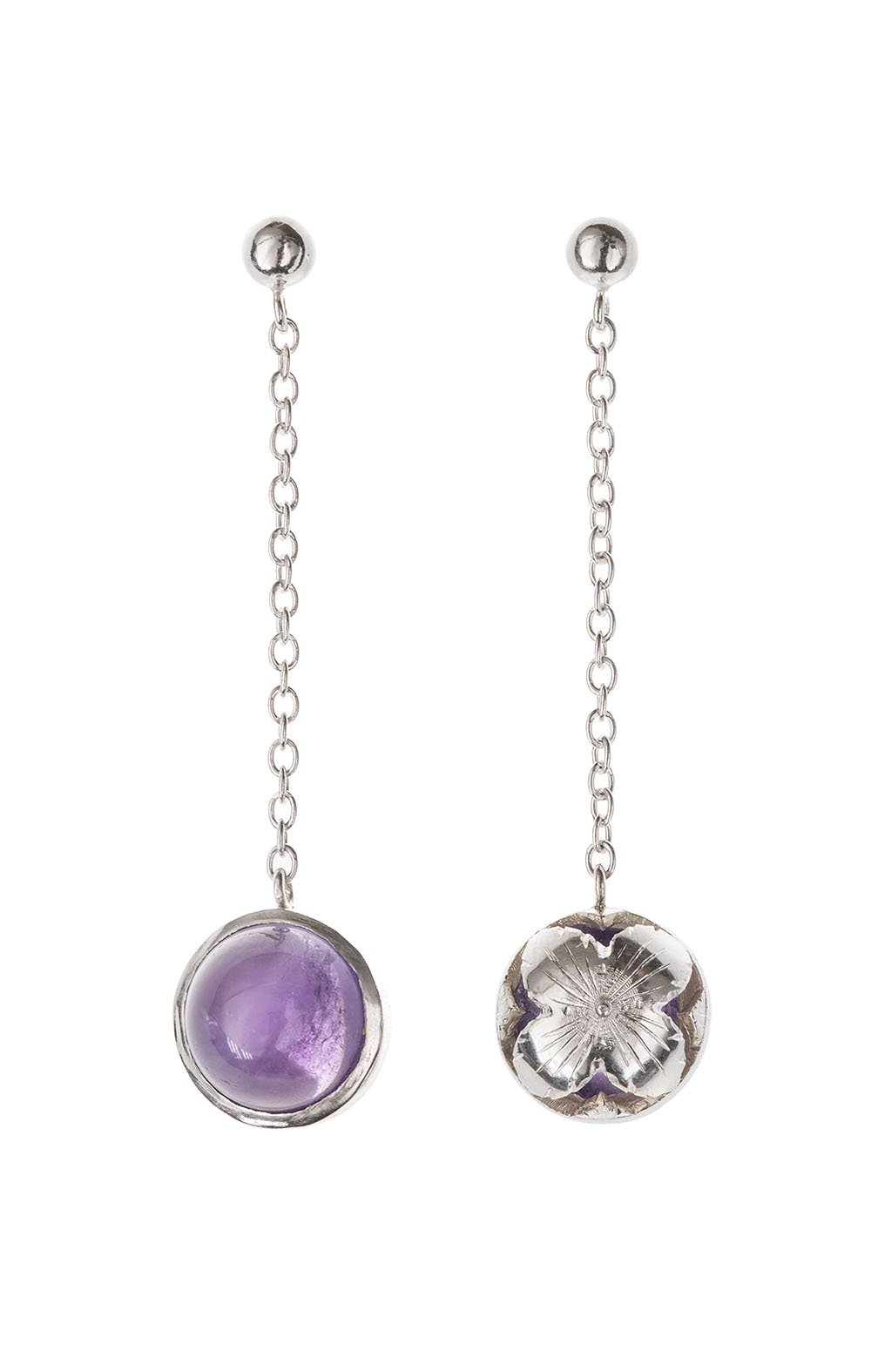 Orecchini Argento 925 Ametista