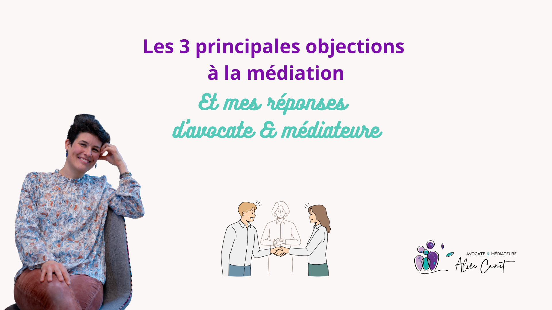 Les 3 principales craintes à l'égard de la médiation
