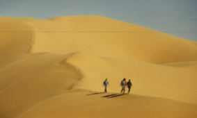 Dünen bei El Golea, Algerien