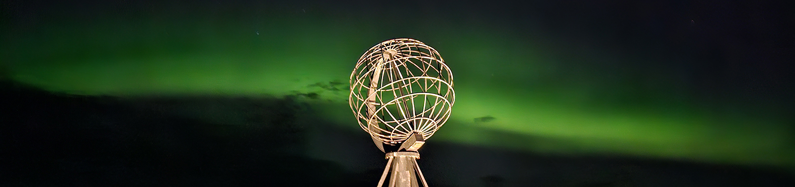 Polarlichter, Nordkap, Norwegen