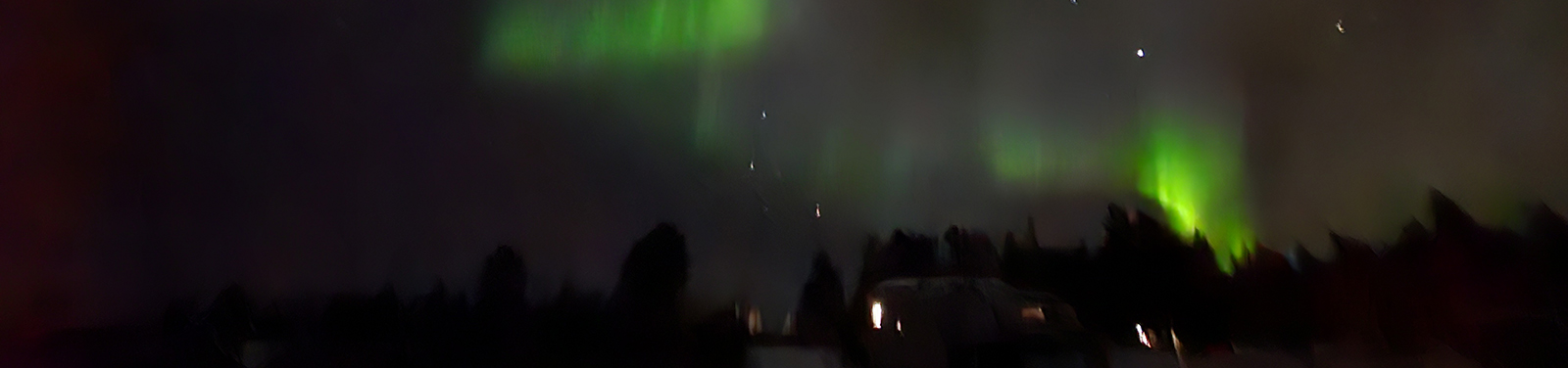 Polarlichter, Schweden