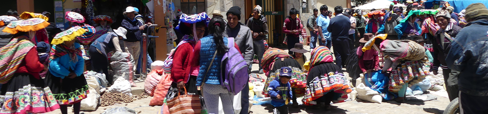 Markt in Ccatccapampa, Peru