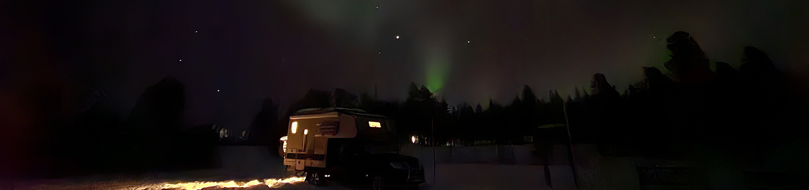 Polarlichter, Schweden