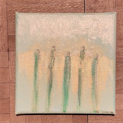 Angel Shadows / 15 x 15 cm