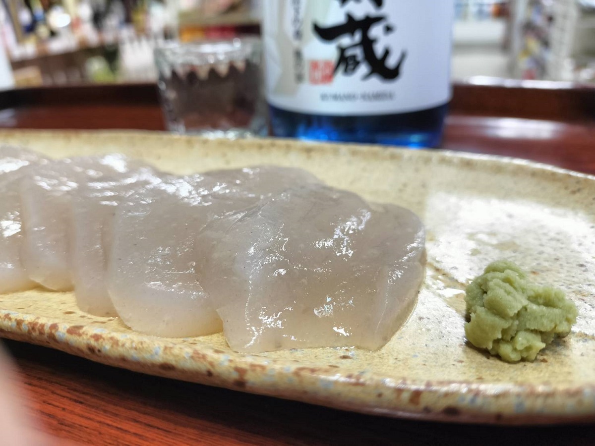 手造り純生芋こんにゃく×熊の涙生詰！至福のペアリング