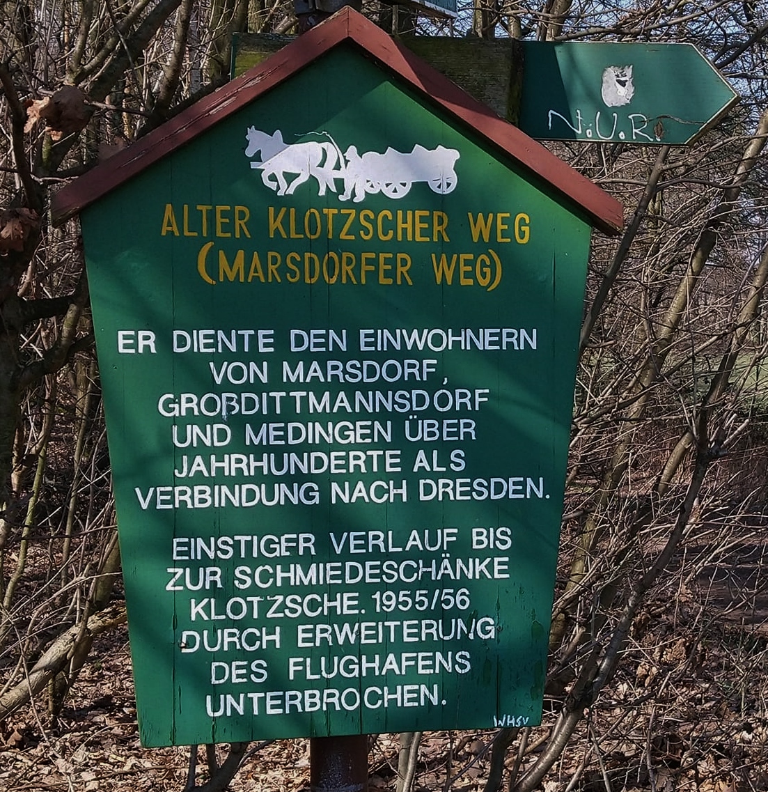 Im Dresdner Norden, mit StadtBus 77 über Marsdorf
