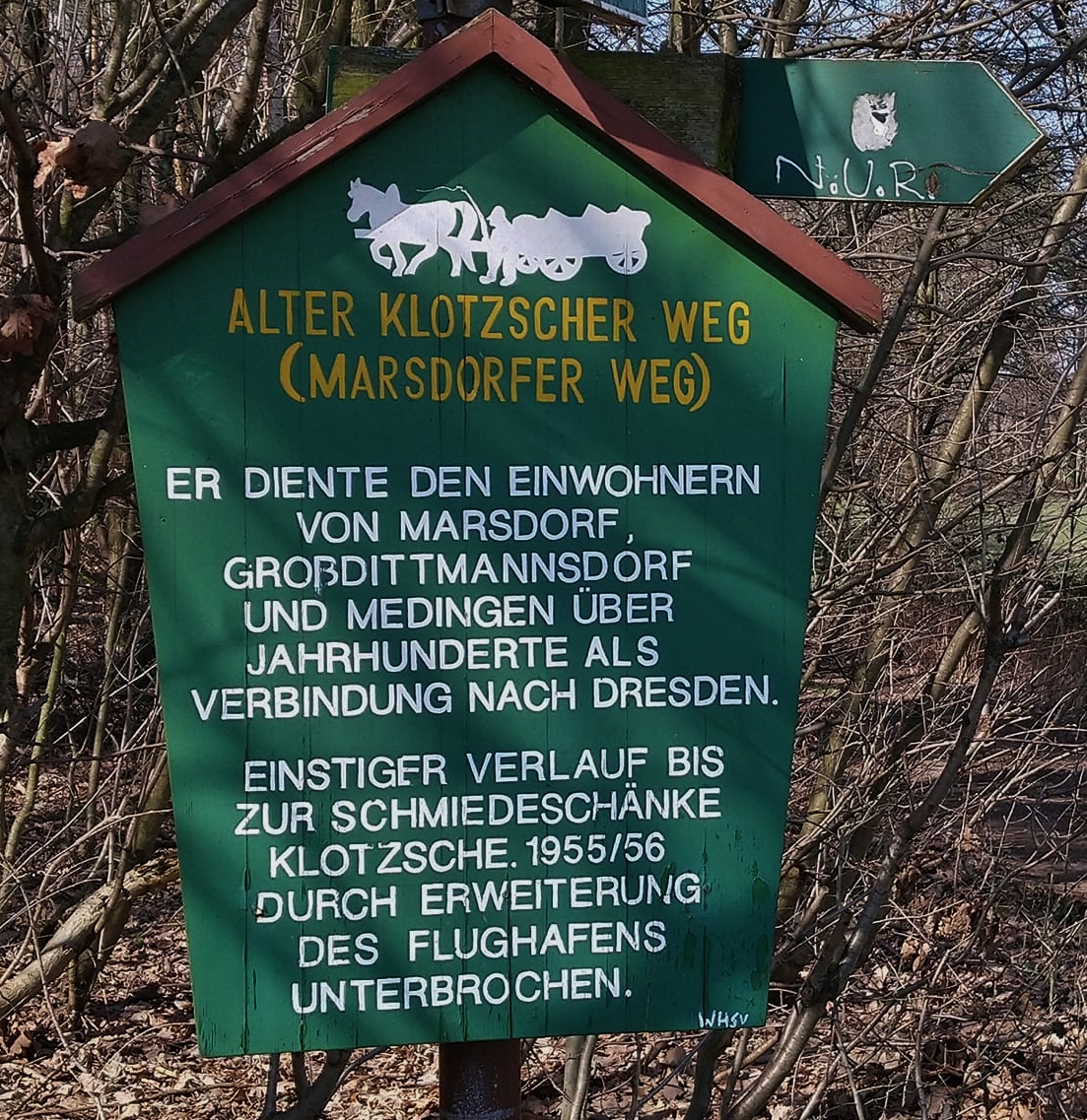 Im Dresdner Norden, mit StadtBus 77 über Marsdorf