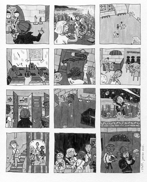 Une des 40 illustrations de "Arc Project", projet cherchant un éditeur !