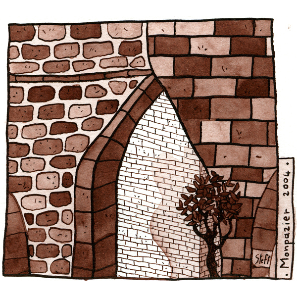 Architecture détail (Monpazier en Dordogne)