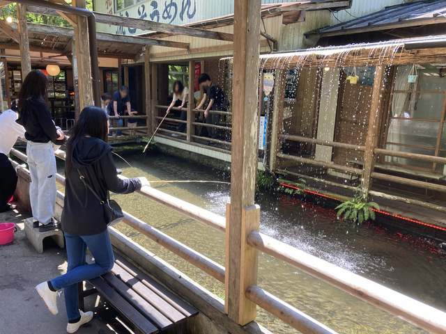 マス釣りも楽しい