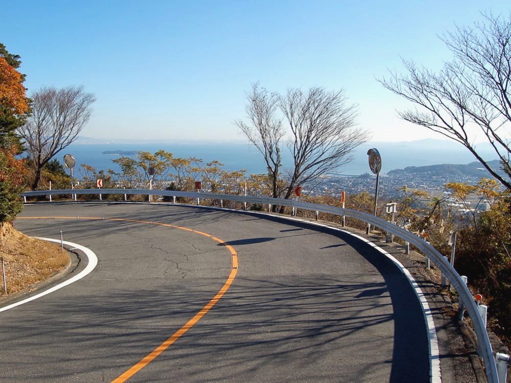 三ヶ根山スカイライン　(愛知県西尾市)