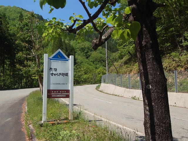 夏でもさわやかなせせらぎ街道はライダーに人気