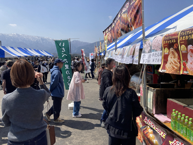 梅まつりの出店