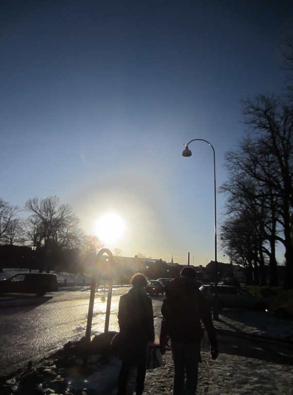 Annika et Cecily, et les derniers rayons de soleil !