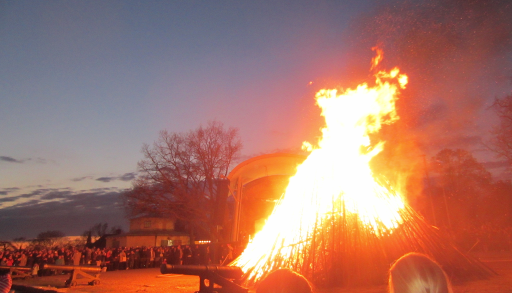 Un feu gigantesque !