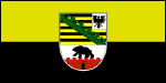 Flagge von Sachsen-Anhalt