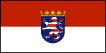 Flagge von Hessen