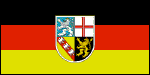 Flagge des Saarlandes
