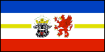 Flagge von Meck­len­burg-Vor­pom­mern
