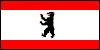 Flagge von Berlin