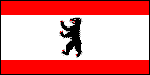 Flagge von Berlin