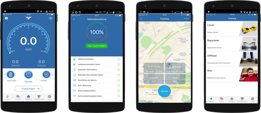 Yiyun tech hoverboard app sale