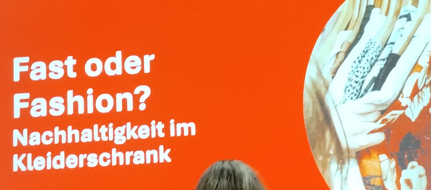 Fast oder fashion Vortrag fair fashion