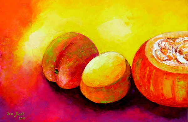 Mango  Öl / Leinwand 40 x 60 cm. Sold 