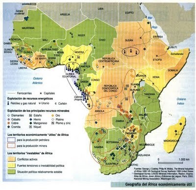 Recursos Naturales de Africa Subshariana