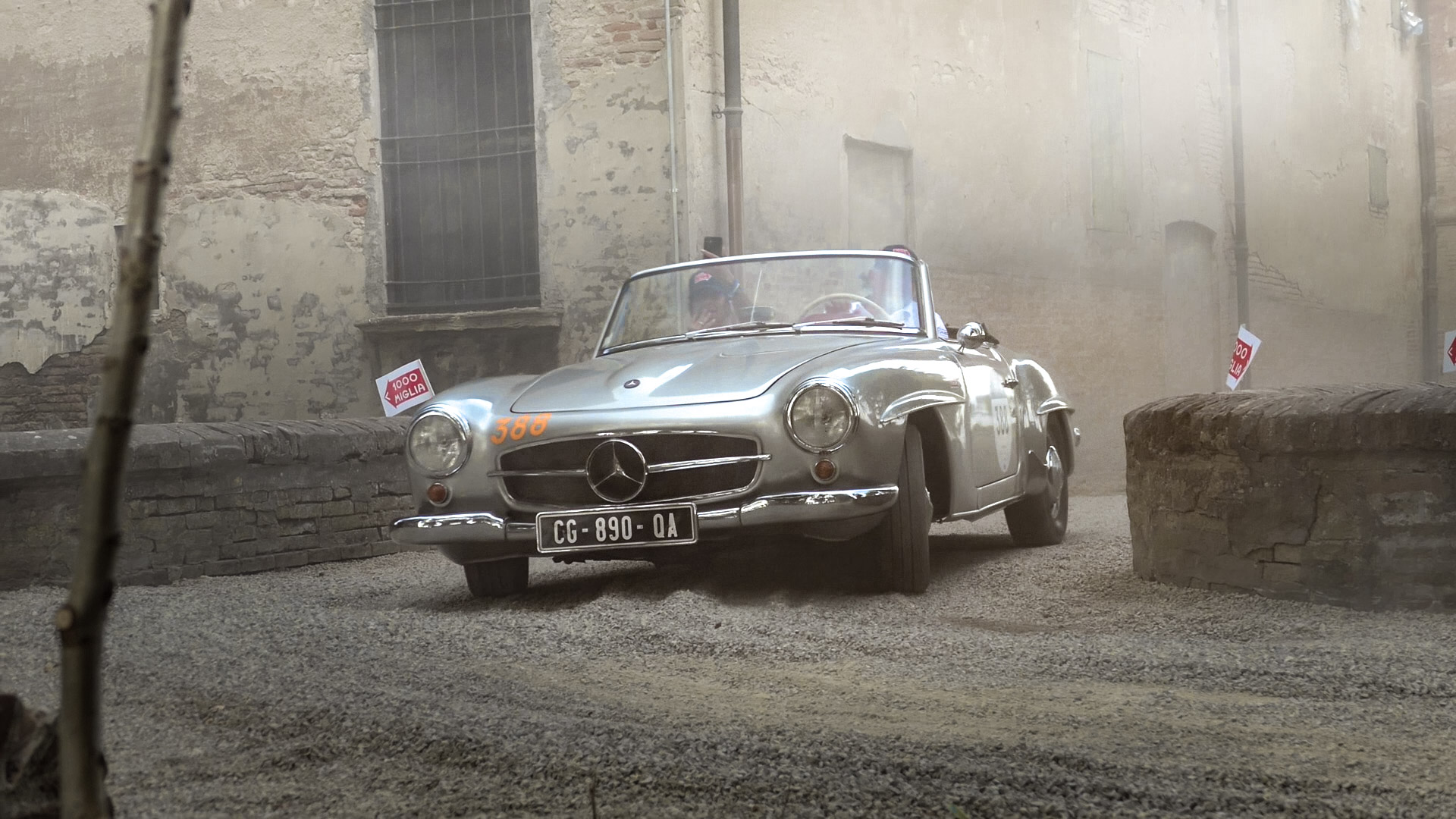 Mercedes SL190 - CG890QA (FRA)